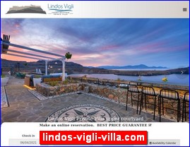 Hotels in Greece, lindos-vigli-villa.com