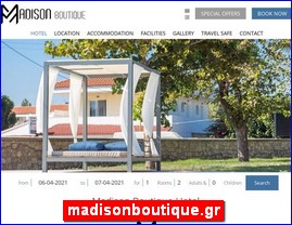 Hotels in Greece, madisonboutique.gr