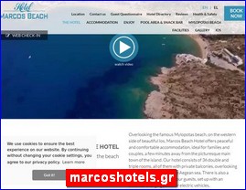 Hotels in Greece, marcoshotels.gr