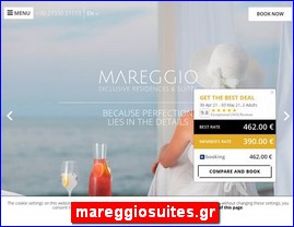 Hotels in Greece, mareggiosuites.gr