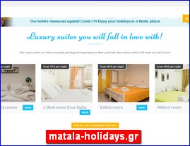 Hotels in Greece, matala-holidays.gr