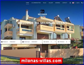 Hotels in Greece, milonas-villas.com