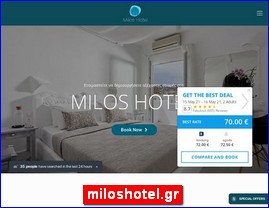 Hotels in Greece, miloshotel.gr