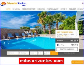 Hotels in Greece, milosorizontes.com