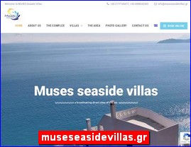 Hotels in Greece, museseasidevillas.gr