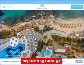 Hotels in Greece, mykonosgrand.gr