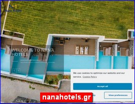 Hotels in Greece, nanahotels.gr