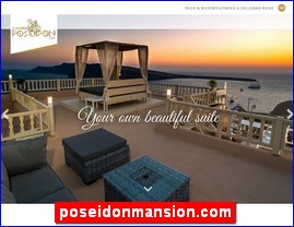 Hotels in Greece, poseidonmansion.com