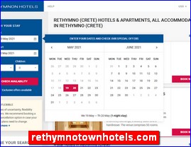 Hotels in Greece, rethymnotownhotels.com