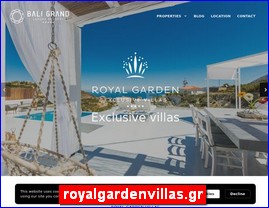 Hotels in Greece, royalgardenvillas.gr