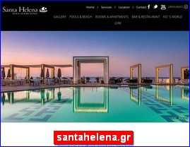 Hotels in Greece, santahelena.gr