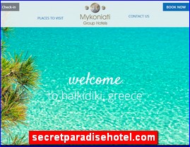 Hotels in Greece, secretparadisehotel.com