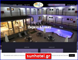 Hotels in Greece, sunhotel.gr