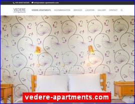 Hotels in Greece, vedere-apartments.com