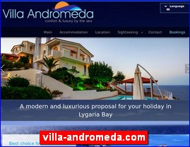 Hotels in Greece, villa-andromeda.com