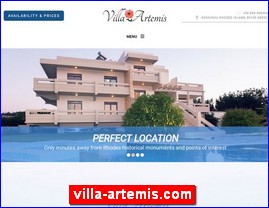 Hotels in Greece, villa-artemis.com