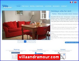 Hotels in Greece, villaandramour.com