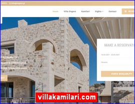 Hotels in Greece, villakamilari.com