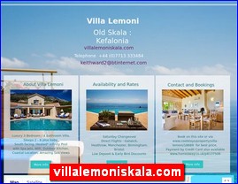 Hotels in Greece, villalemoniskala.com