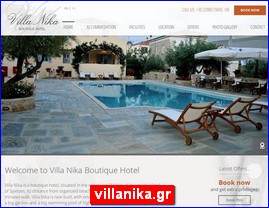 Hotels in Greece, villanika.gr