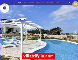 Hotels in Greece, villatrifylia.com