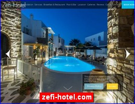 Hotels in Greece, zefi-hotel.com