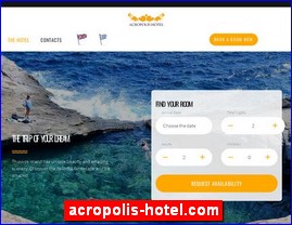 Hotels in Greece, acropolis-hotel.com