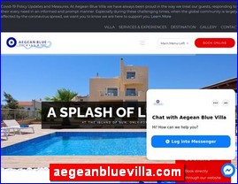 Hotels in Greece, aegeanbluevilla.com