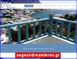 Hotels in Greece, aegeandreamleros.gr