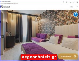 Hotels in Greece, aegeonhotels.gr