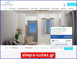 Hotels in Greece, almyra-suites.gr