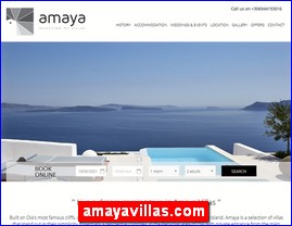 Hotels in Greece, amayavillas.com