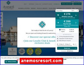 Hotels in Greece, anemosresort.com