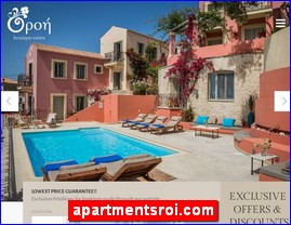 Hotels in Greece, apartmentsroi.com