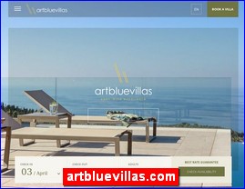 Hotels in Greece, artbluevillas.com