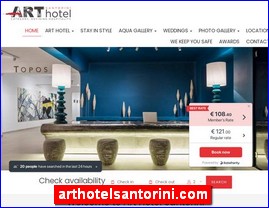 Hotels in Greece, arthotelsantorini.com