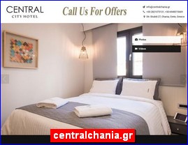 Hotels in Greece, centralchania.gr