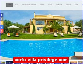 Hotels in Greece, corfu-villa-privilege.com