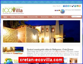 Hotels in Greece, cretan-ecovilla.com