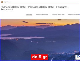 Hotels in Greece, delfi.gr