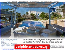 Hotels in Greece, dolphinantiparos.gr