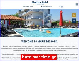 Hotels in Greece, hotelmaritime.gr