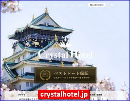 Hotels in Osaka, Japan, crystalhotel.jp