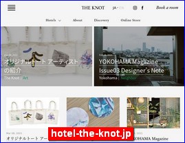 Hotels in Japan, hotel-the-knot.jp