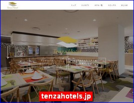 Hotels in Japan, tenzahotels.jp